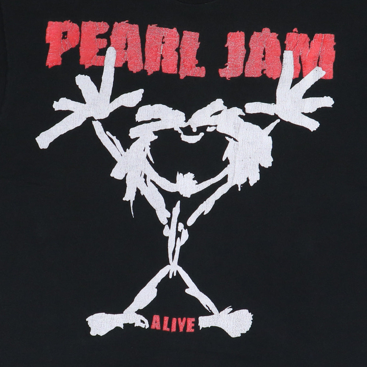 1990s Pearl Jam Alive Stickman Shirt | Authentic Vintage Tee