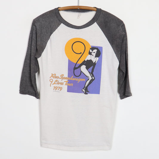 1979 REO Speedwagon 9 Lives Tour Shirt