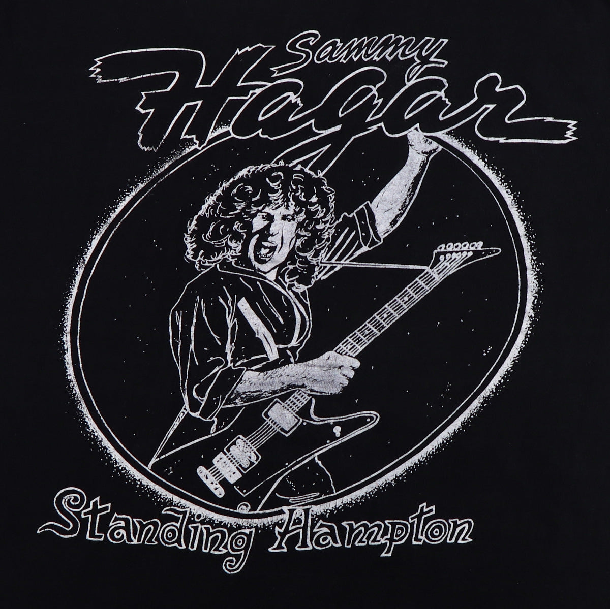 1980s Sammy Hagar Live Concert Shirt | WyCo Vintage