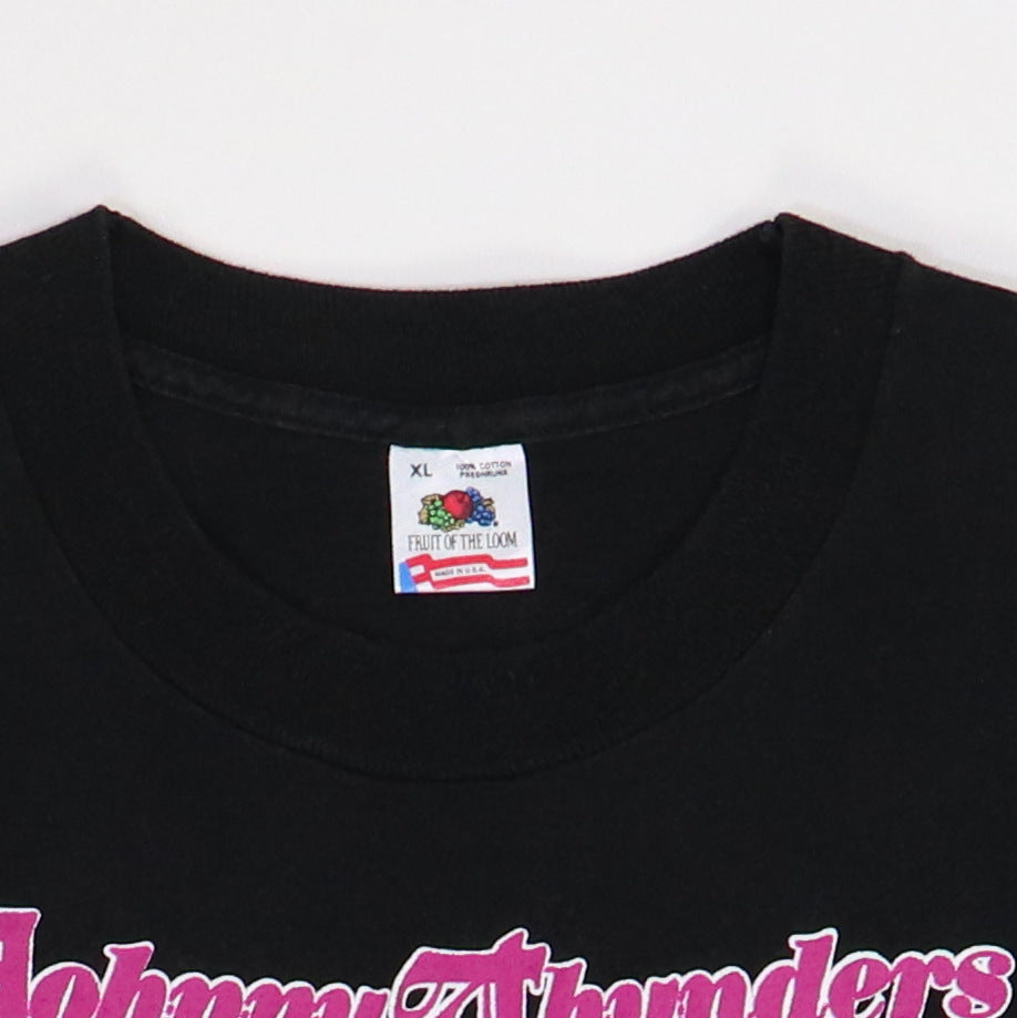 1991 Johnny Thunders Shirt | Authentic Vintage Tee – WyCo Vintage