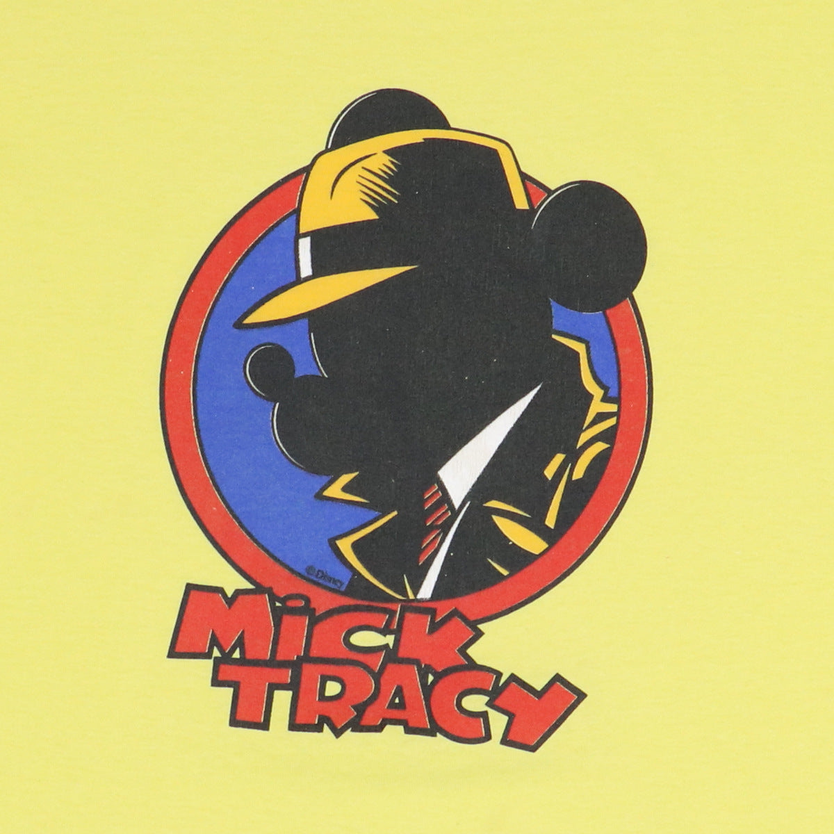 1990s Mickey Mouse Mick Tracy Disney Shirt