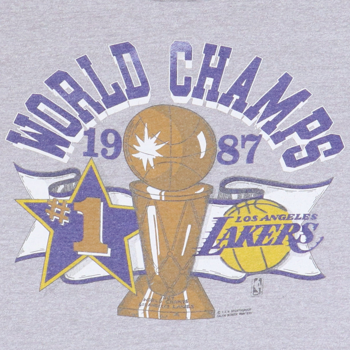 Shirts  Vintage La Lakers 88 87 World Champs Back To Back T Shirt