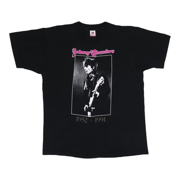 1991 Johnny Thunders Shirt | Authentic Vintage Tee – WyCo Vintage