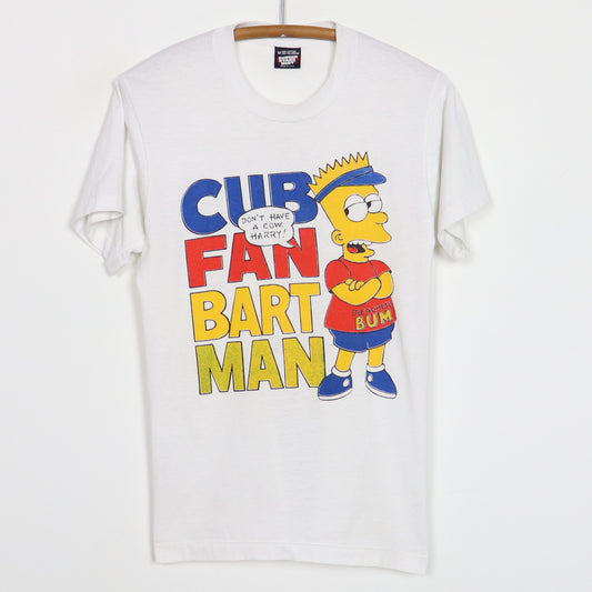 1990s Bart Simpson Cub Fan Don't Have A Cow Harry Shirt