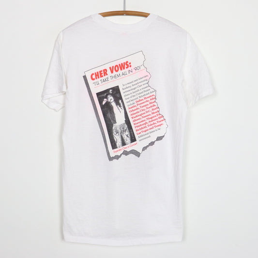 1990 Cher Irrational Enquirer Shirt