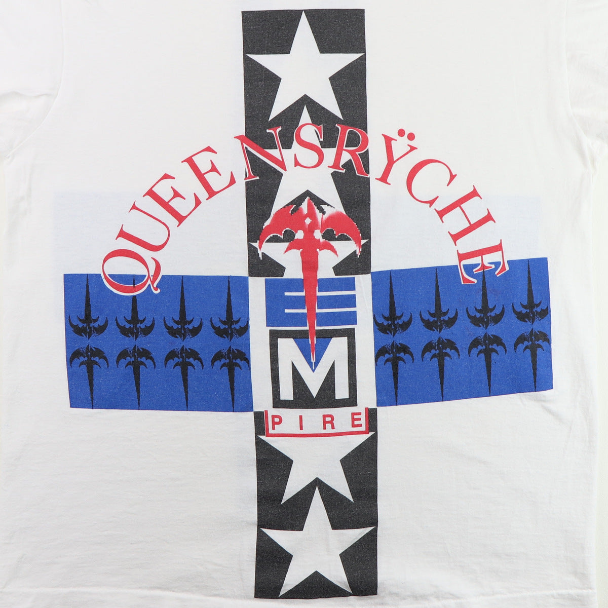 1990 Queensryche Empire Shirt | Authentic Vintage Tee – WyCo Vintage
