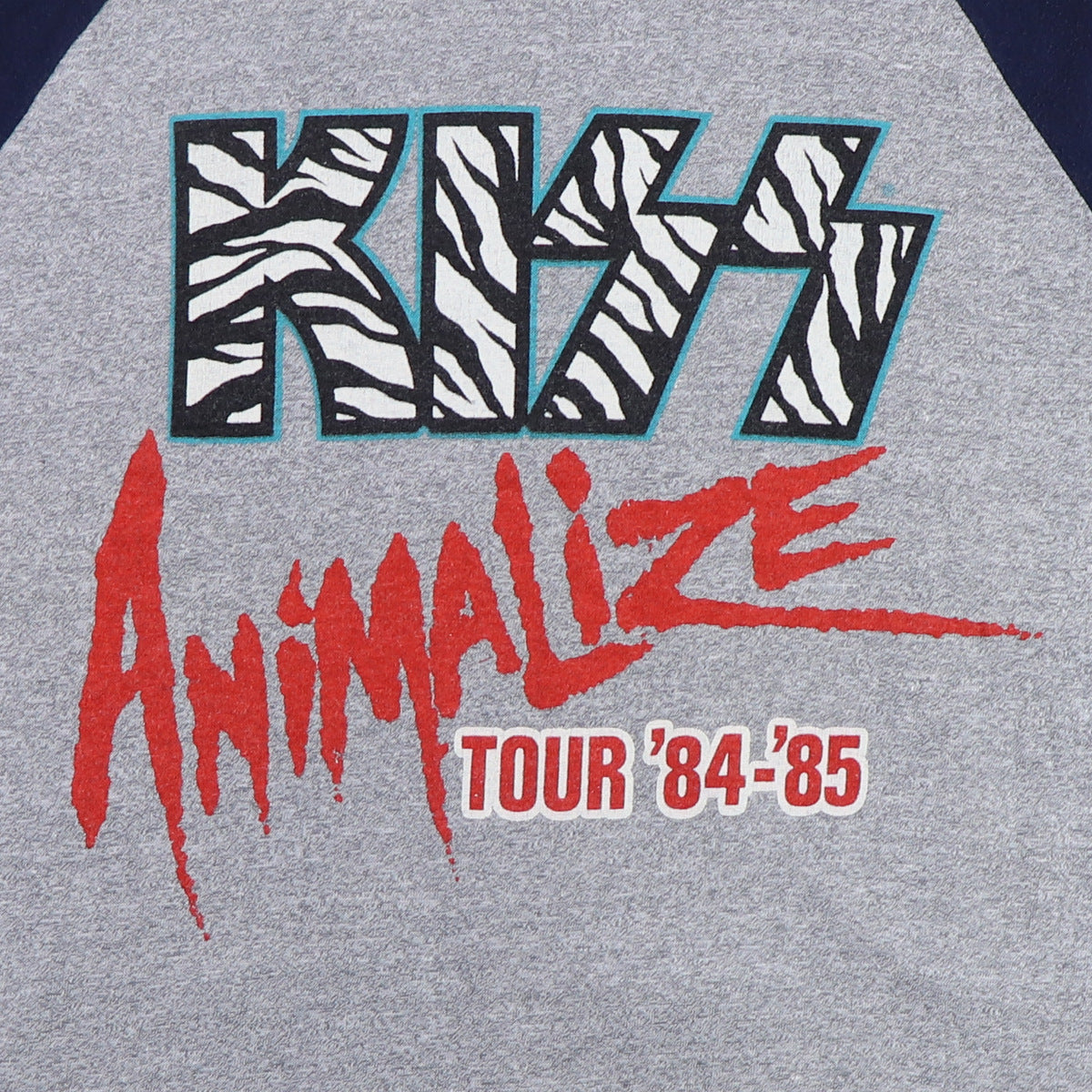 1984 Kiss Animalize Tour Jersey Shirt | WyCo Vintage