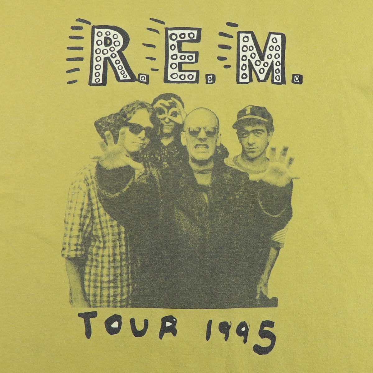 1995 R.E.M. Monster Tour Shirt | Authentic Vintage Tee – WyCo Vintage