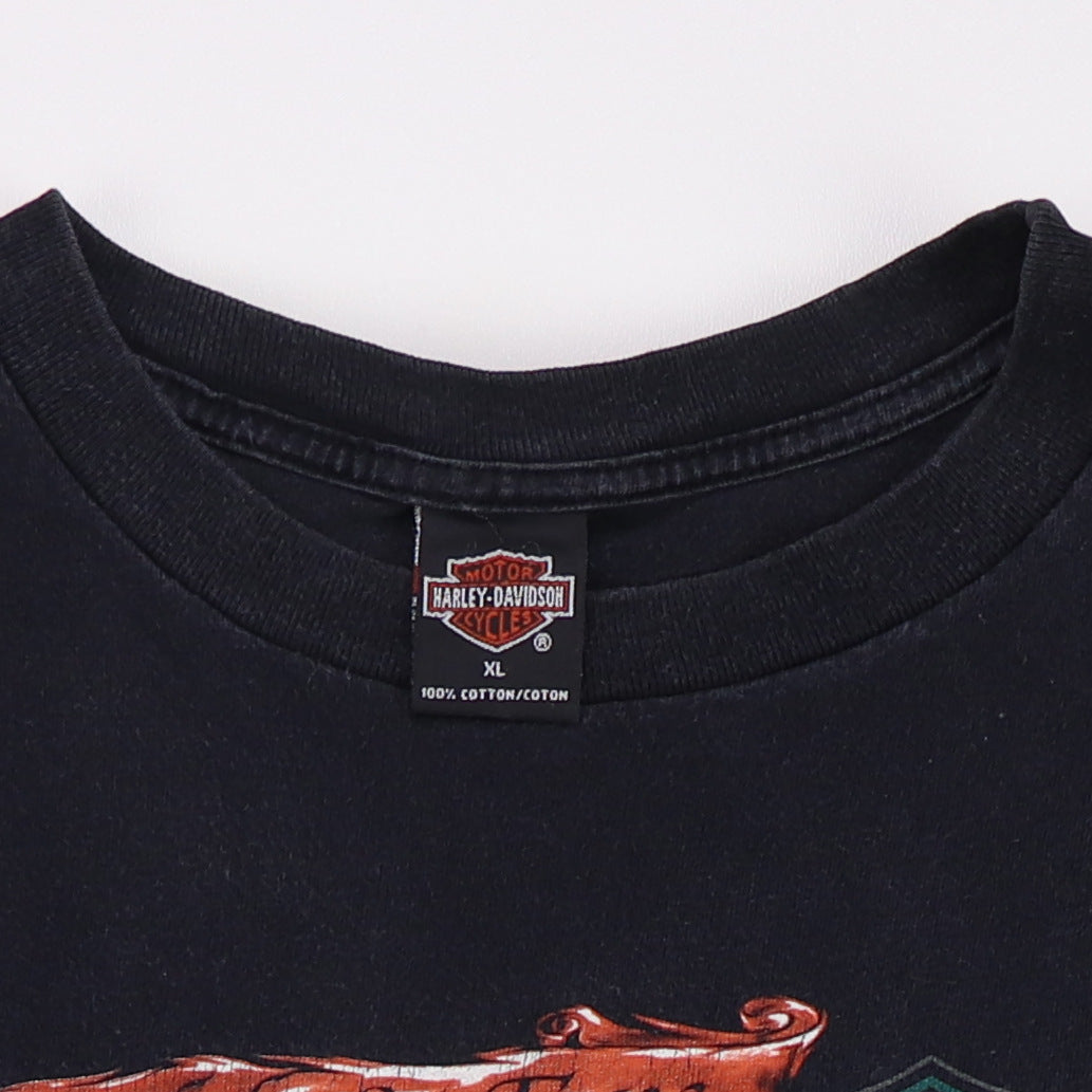 2001 Harley Davidson Motorcycles Wild & Free Shirt