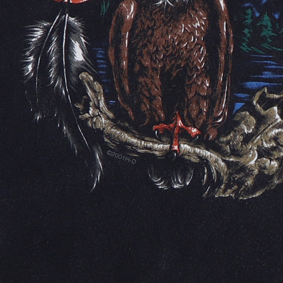 2001 Harley Davidson Motorcycles Wild & Free Shirt