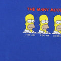 2001 The Simpsons Many Moods Of Homer Simpson Shirt