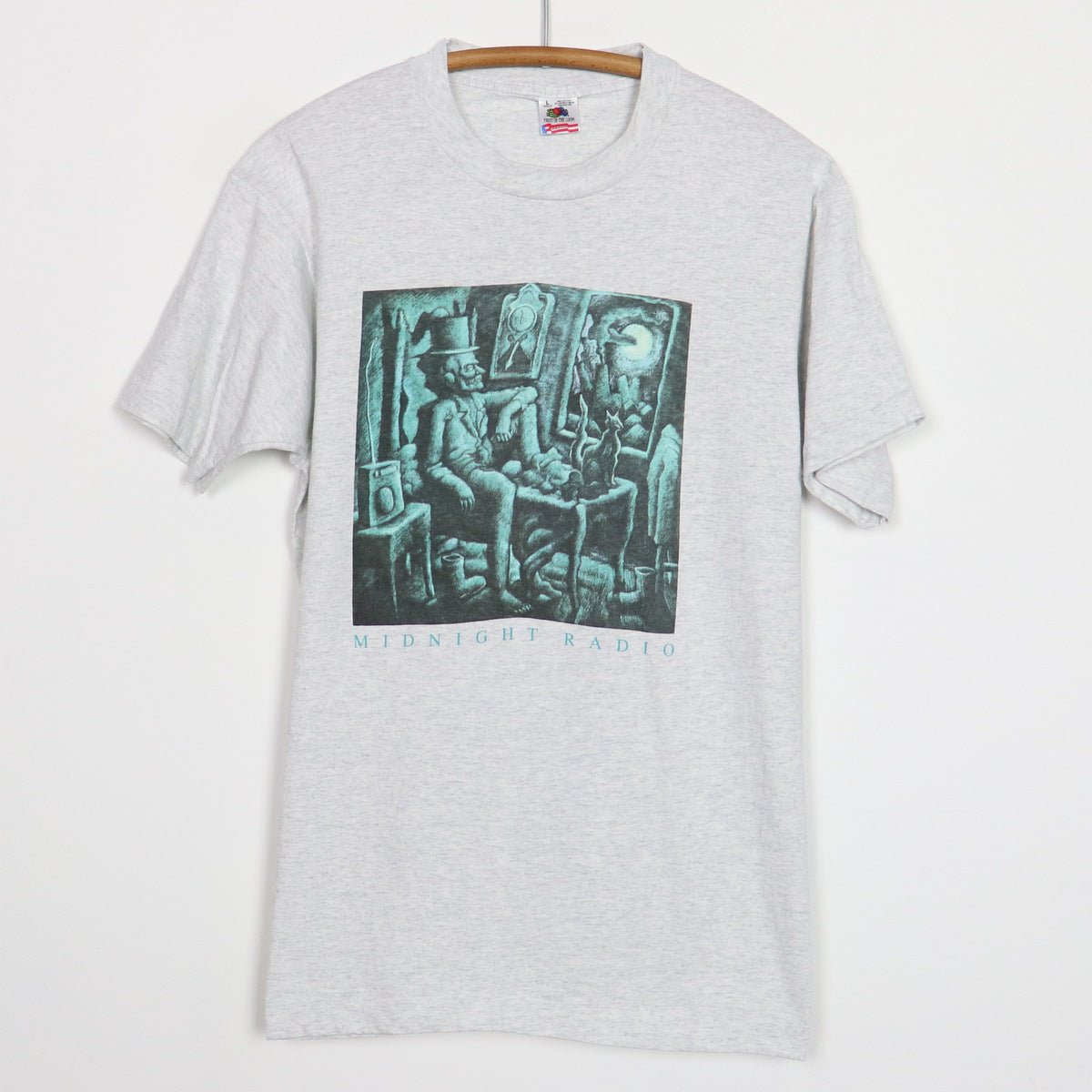 1990 Big Head Todd And The Monsters Midnight Radio Shirt