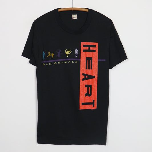 1987 Heart Bad Animals World Tour Shirt