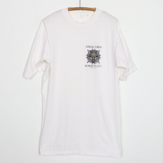 1990 Robert Plant Manic Nirvana Local Crew Concert Shirt