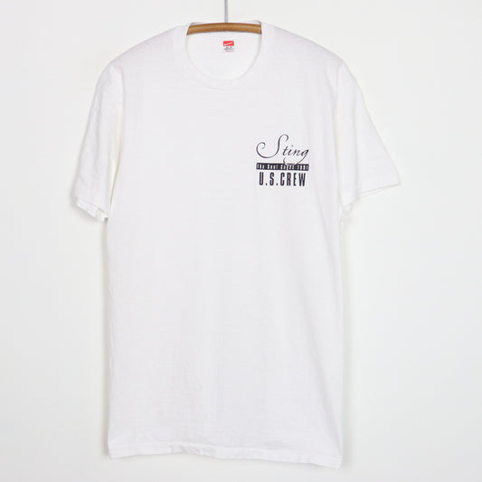 1991 Sting The Soul Cages Local Crew Tour Shirt