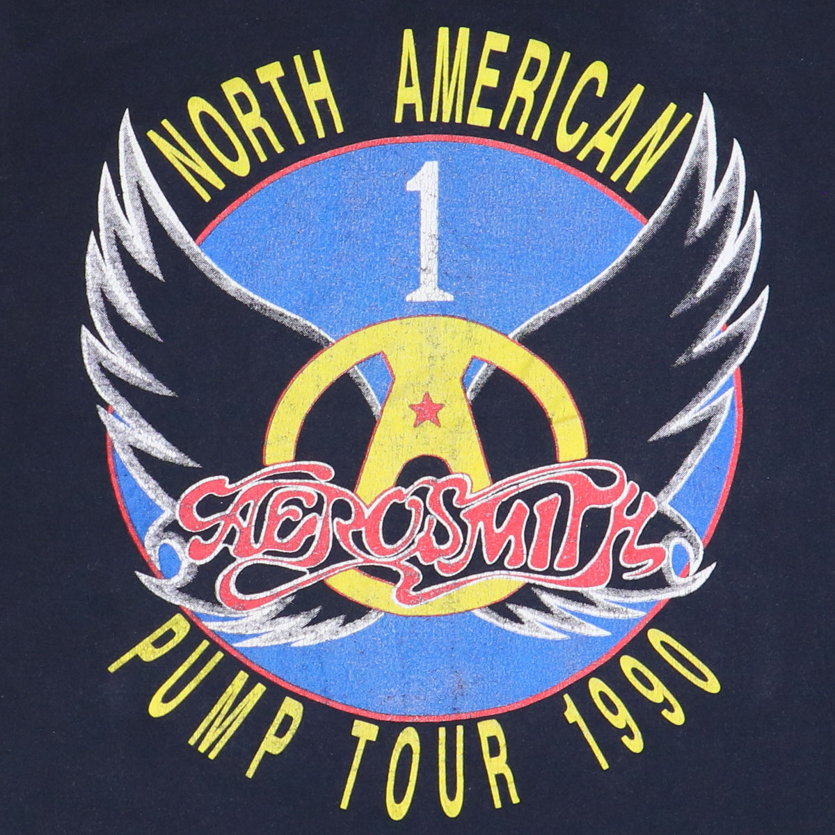 1990 Aerosmith Pump Tour Shirt