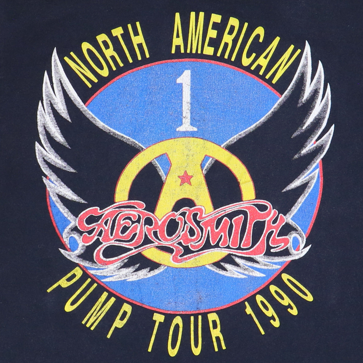 1990 Aerosmith Pump Tour Shirt | Authentic Vintage Tee – WyCo Vintage