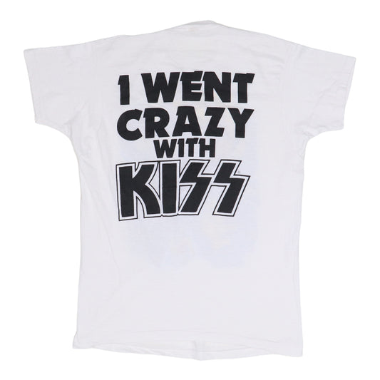 1982 Kiss I Went Crazy With Kiss Shirt
