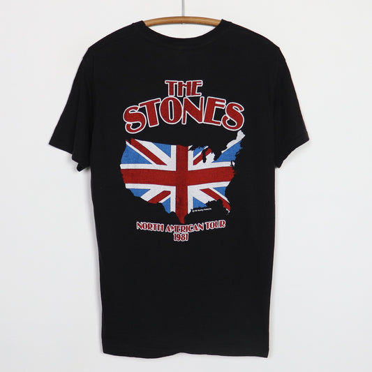 1981 Rolling Stones North American Tour Shirt