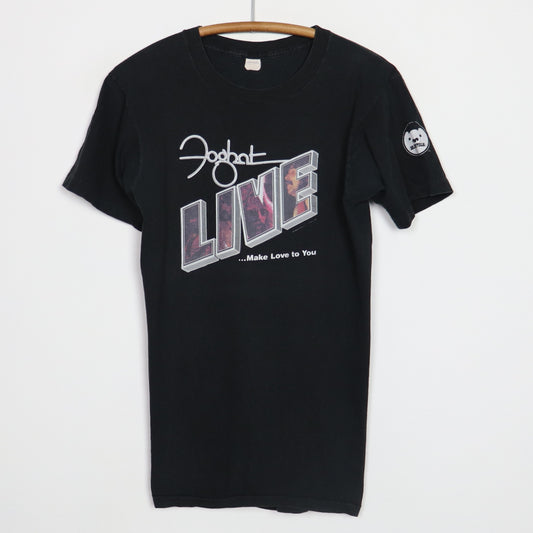 1977 Foghat Live I Just Want To Make Love To You Promo Shirt