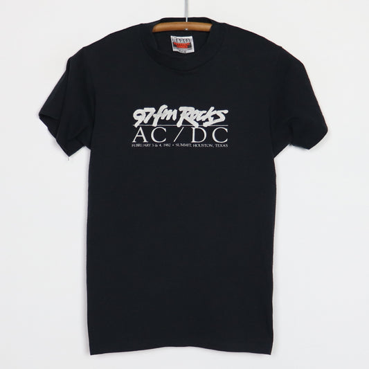 1982 ACDC Houston Texas Concert Shirt