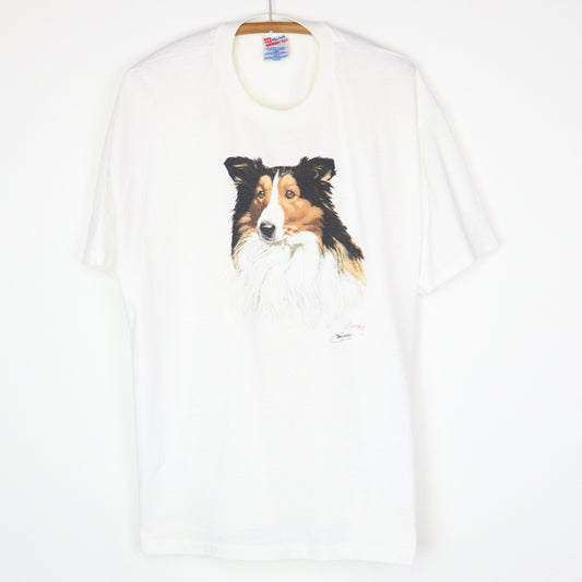 1990s Sheltie Collie Dog Shirt