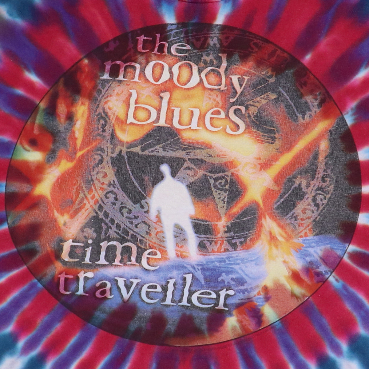 1996 Moody Blues Time Traveler Tie Dye Shirt | Authentic Vintage