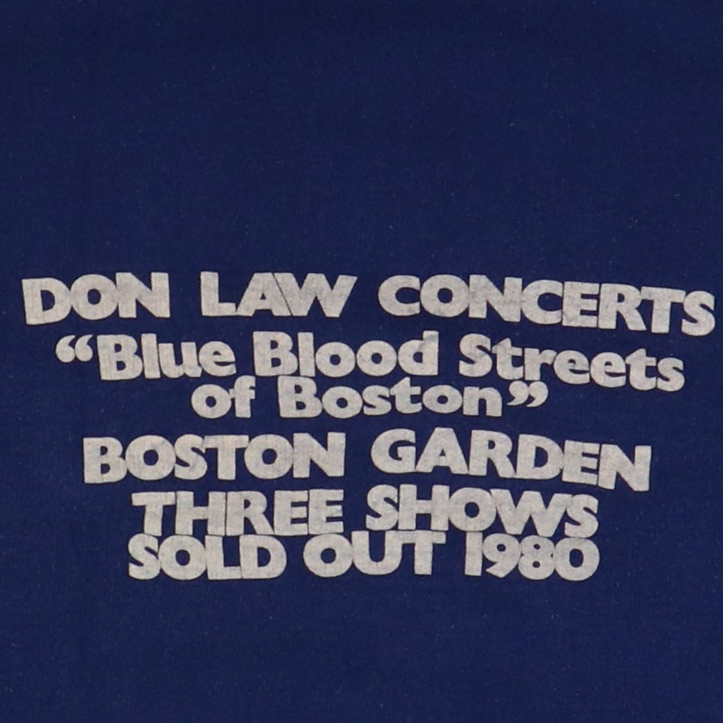 1980 Bob Seger Boston Garden Sold Out Concert Zip Up Jacket