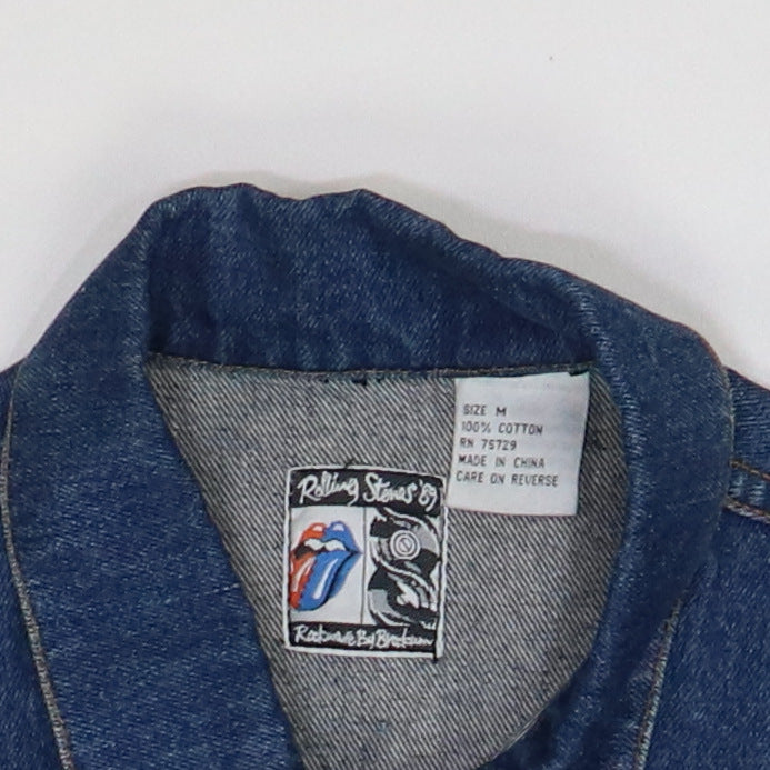 Original vintage 1989 Rolling Stones Steel Wheels Tour Denim