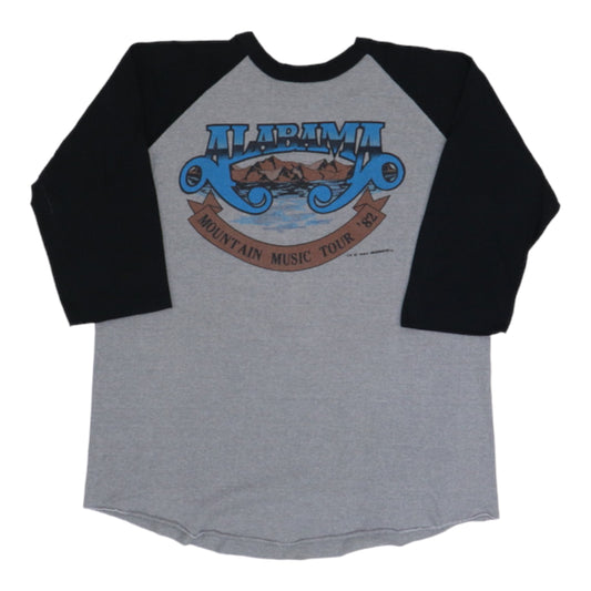 1982 Alabama Mountain Music Tour Jersey Shirt