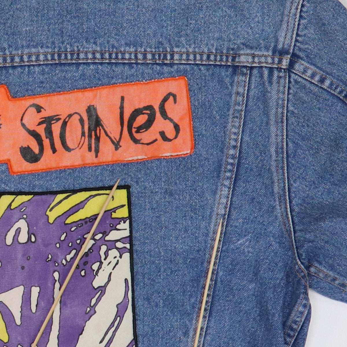 1990 Rolling Stones Urban Jungle Tour Denim Jacket | Authentic 