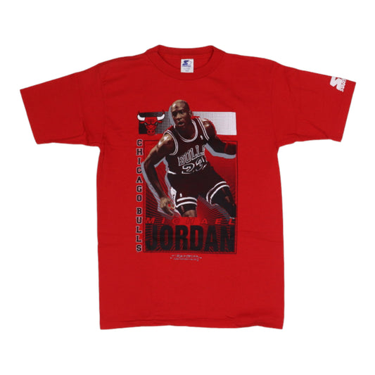 1991 Michael Jordan Chicago Bulls NBA Starter Shirt