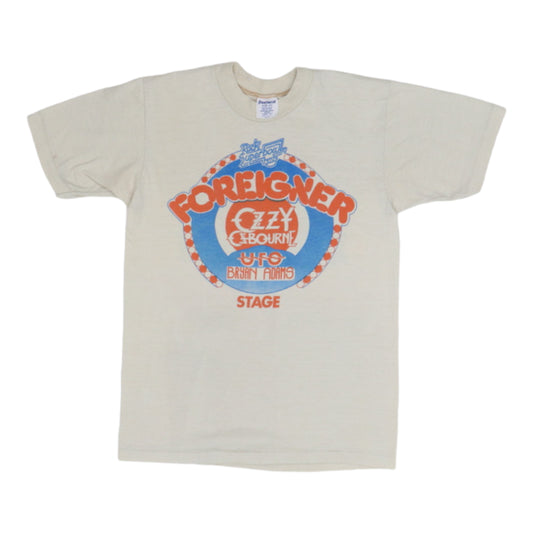 1982 Rock Superbowl Ozzy Osbourne Concert Shirt