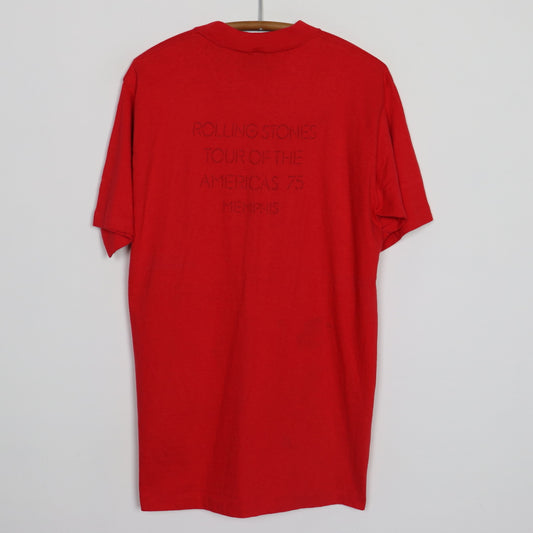 1975 Rolling Stones Tour Of The Americas Memphis Shirt