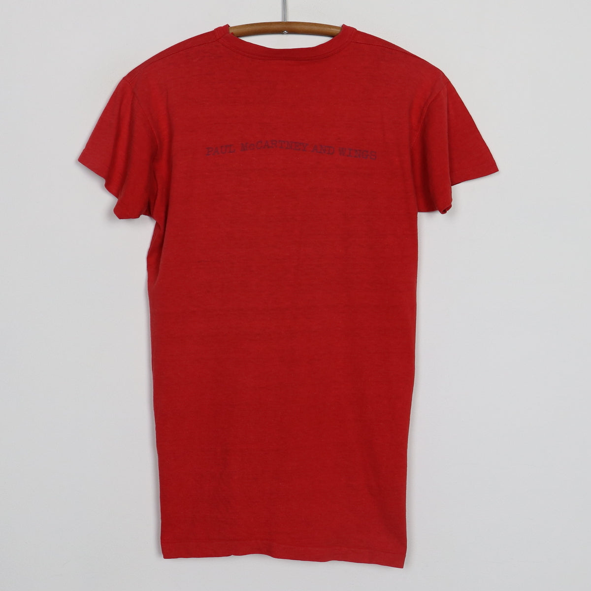 1973 Paul McCartney And Wings Red Rose Speedway Shirt