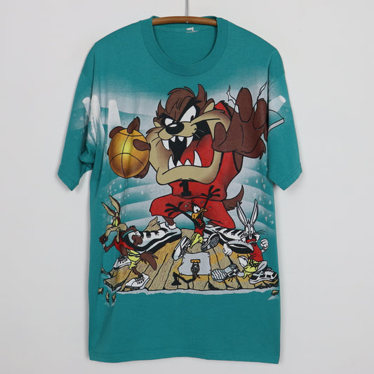 1990s Tazmanian Devil Warner Brothers Basketball Shirt