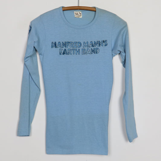 1976 Manfred Mann's Earth Band The Roaring Silence Promo Shirt