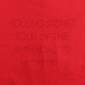 1975 Rolling Stones Tour Of The Americas Memphis Shirt