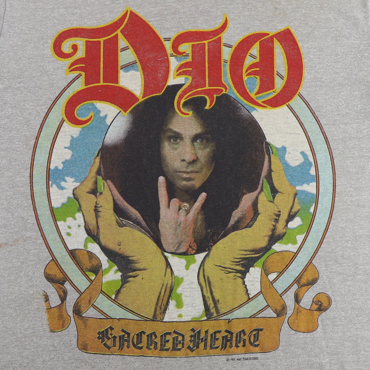 1985 Dio Sacred Heart Shirt | WyCo Vintage