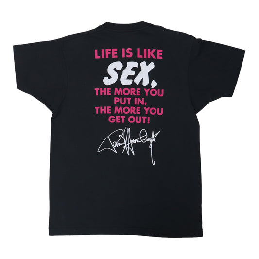 1987 Kiss Paul Stanley Life Is Like Sex Shirt