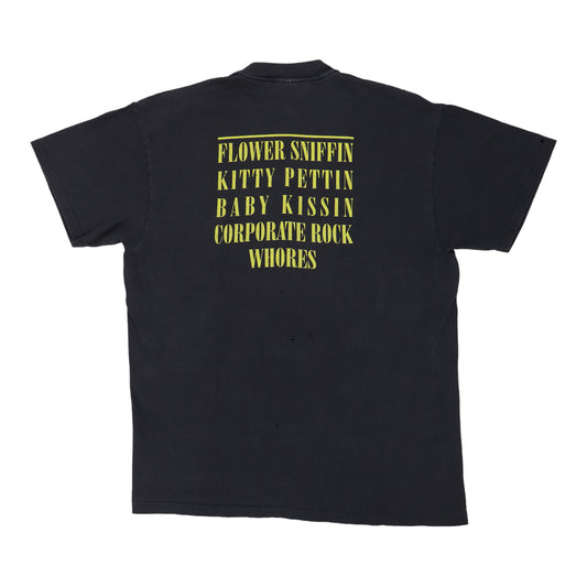 1990s Nirvana Smiley Flower Pettin Shirt