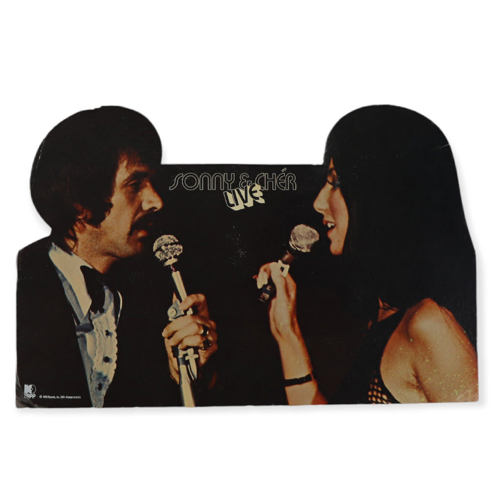 1971 Sonny & Cher Live Counter Display