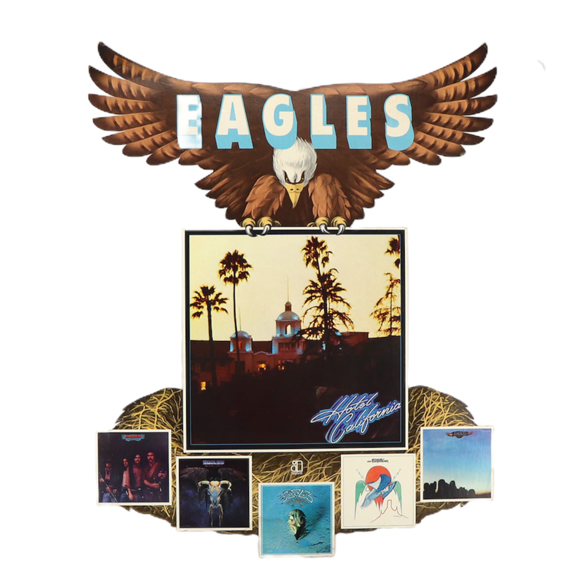1976 Eagles Hotel California Promo Display