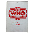 1976 The Who Concert Calendar Program