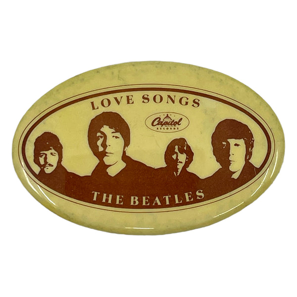 1977 Beatles Love Songs Promo  Pin