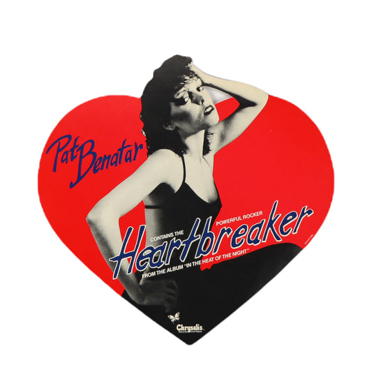 1979 Pat Benatar In The Heat Of The Night Promo Signage