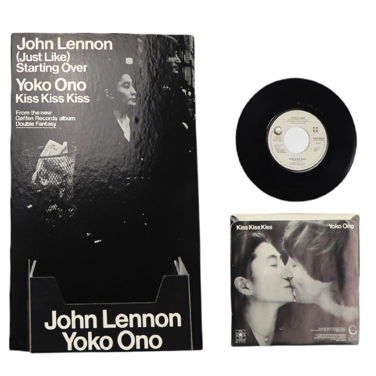 1980 John Lennon Double Fantasy Record Counter Display