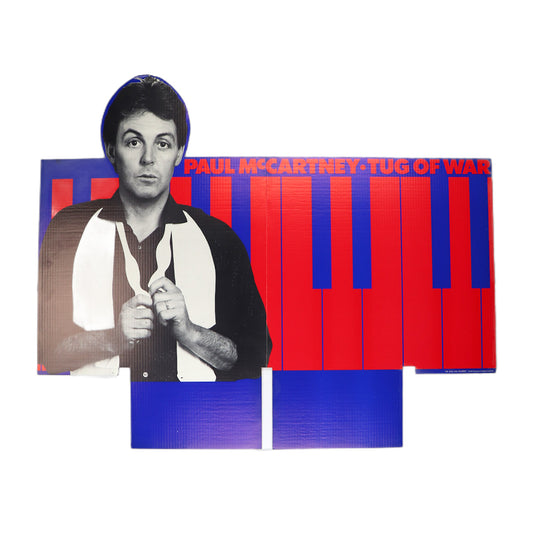 1982 Paul McCartney Tug Of War Record Bin Promo