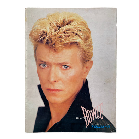 1983 David Bowie Serious Moonlight Tour Program