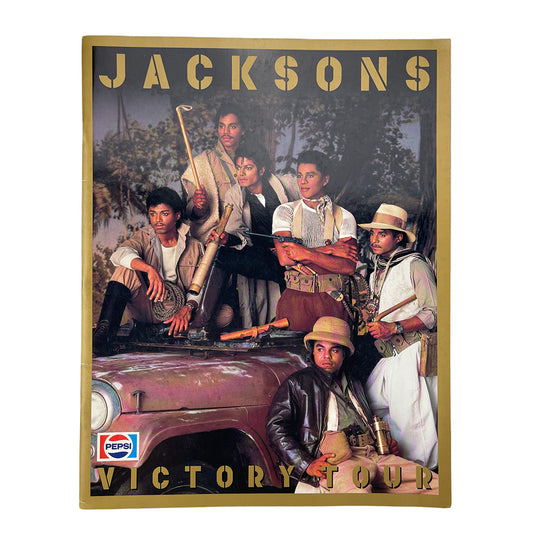 1984 Jacksons Victory Tour Program